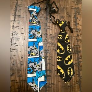 Boys batman adjustable ties